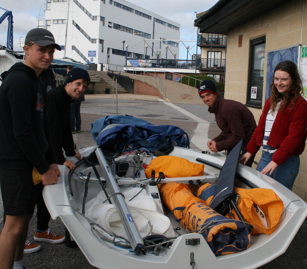 A gaggle of young champions make final preparations for the first series of races tomorrow – photo&nbsp;Sue&nbsp;Pelling